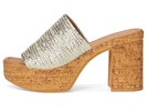 Applause Metallic Woven Sandal