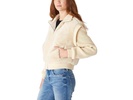 Faux Fur Sweater Bomber Jacket