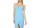 Strapless Notched Gown