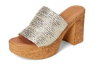 Applause Metallic Woven Sandal
