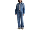 Ramie Oversized Trucker Jacket
