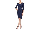 Short Compression 3/4 Sleeve Dress