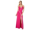 Long Jersey Spaghetti Strap Rhinestone