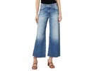 AG Adriano Goldschmied Women's Saige High Rise Straight Wide Leg Jean