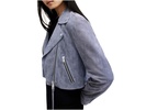 Suede Dalby Crop Biker