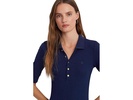 Cotton-Blend Polo Dress