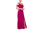 Long Mesh with One Cold Shoulder Sleeve
