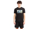 Regular Fit Cotton Gradiant Box Logo Tee