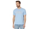 Regular Fit Cotton Jersey Armani Exchange Logo Lines Tee