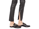 Leather Leggings with Slit in You Matter