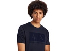 Textured Silk Screen Box Logo Tee