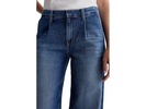 Pleated Stella Wide Leg Palazzo in Provence