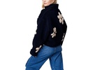 High Collar Floral Sherpa Jacket
