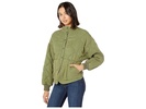 Drop Shoulder Quilted Jacket