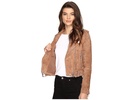 Suede Moto Jacket