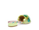 peyten womens embellished slip on slide sandals