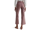 Saige Mid Rise Wide Leg in Sulfur Dusty Mauve