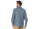 Loose Fit Midweight Chambray Long Sleeve Shirt
