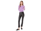Leather Leggings with Slit in You Matter
