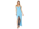 Strapless Notched Gown