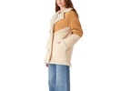 Faux Suede and Shepra Coat