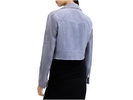 Suede Dalby Crop Biker