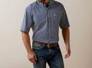 oziel classic fit shirt in apricot blush