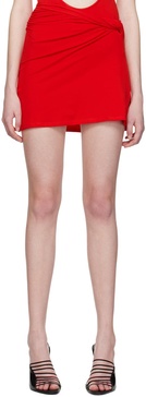 Red Maia Miniskirt