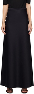 Clavier cotton-blend jersey maxi skirt
