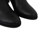 elegant  calf leather heeled women's boots