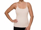 spaghetti strap cami top in off white