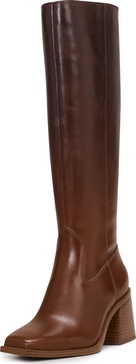 Vince Camuto Women's Biancaa Sangeti Wide Calf Stacked Heel Knee High Boot