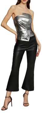 AMUR Women's Vallan Leather Crop