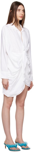White Le Papier 'La Robe Bahia' Minidress