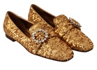Embellished Loafers with Sequins and Crystals by Dolce & Gabbana