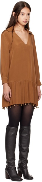 Tan Eddy Minidress