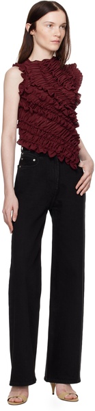SSENSE Exclusive Burgundy Vera Blouse