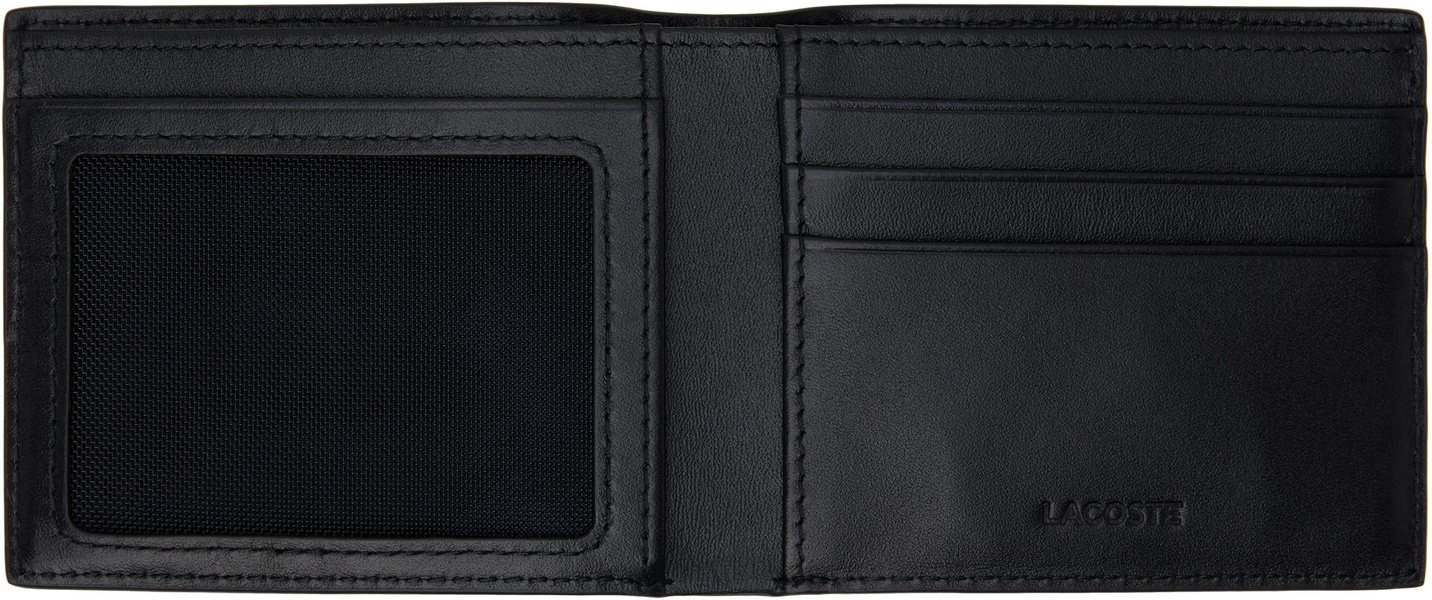 Black Small Fitzgerald Leather Wallet