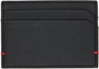 Black Faux-Leather Card Holder