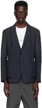 Navy Borgo Net Blazer