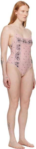 Pink Paisley Swimsuit