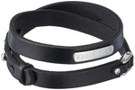 Diesel Stainless Steel and Leather Bracelet for Men