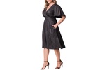Plus Size Crystal Cove Cocktail Dress with Pockets