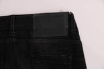 blue cotton bottoms slim fit women's jeans