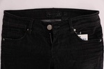 blue cotton bottoms slim fit women's jeans