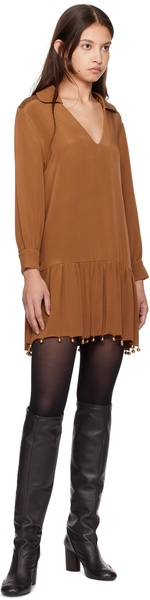 Tan Eddy Minidress