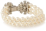 Ben-Amun Pearl Bracelet with Crystals