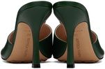 Green Stretch Mules