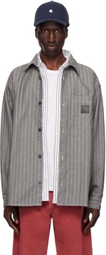 Gray Menard Denim Shirt