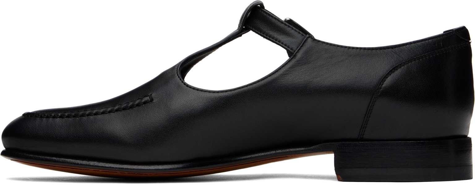Black School Monkstraps